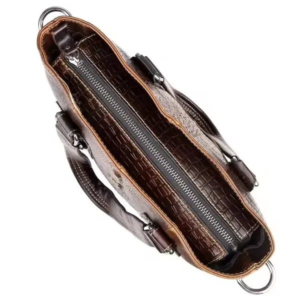 Leather Waterproof Crossbody Bag