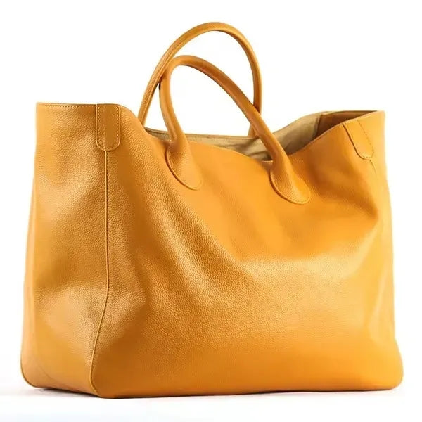 Large Tote Leather Bag