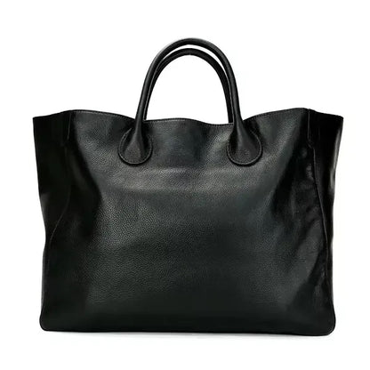 Large Tote Leather Bag