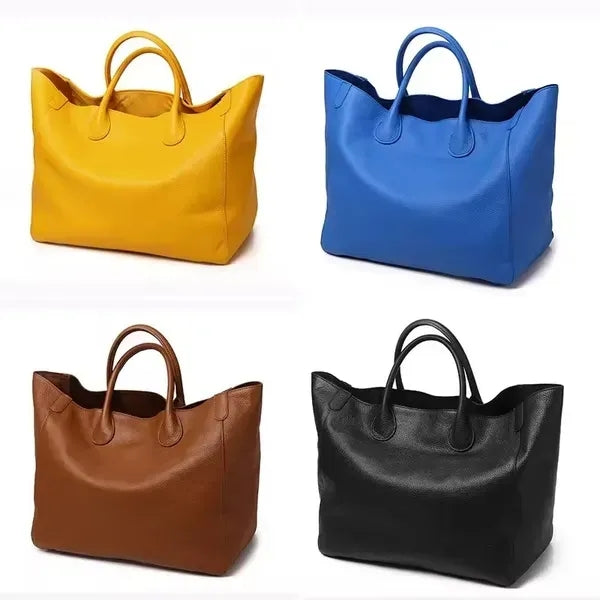 Large Tote Leather Bag