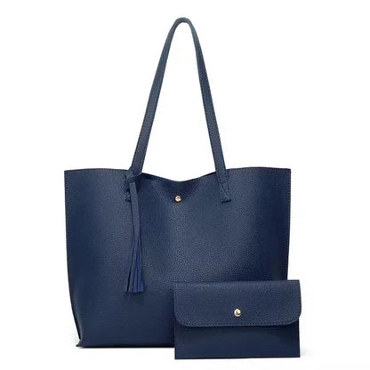 Faux Leather Tote Bags