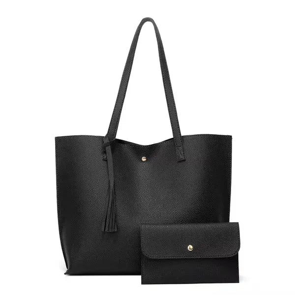Faux Leather Tote Bags
