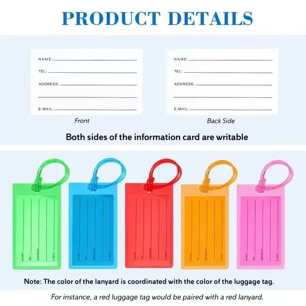 Luggage Tags for Suitcases