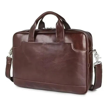 Genuine Leather Laptop Briefcase Bag