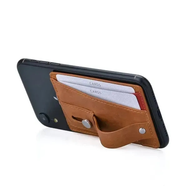 Phone Wallet Stand with Grip