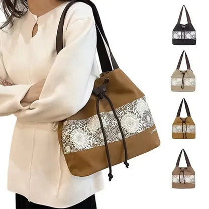 Drawstring Canvas Tote Bags