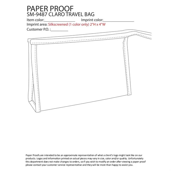 Claro Travel Bag
