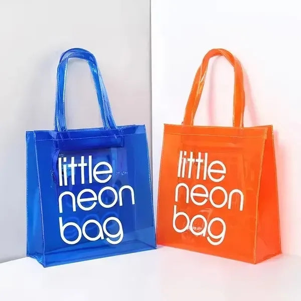 Clear Pvc Jelly Tote Bag