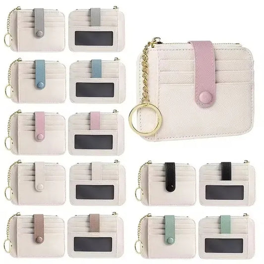 Wristlet Keychain Credit Card Holder