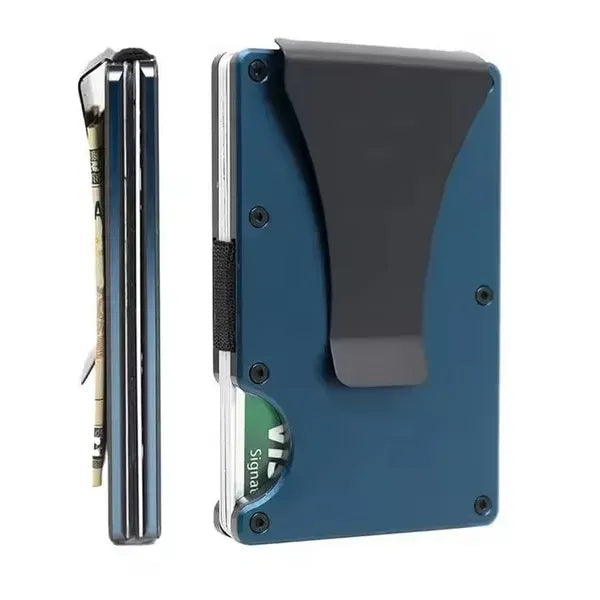 Minimalist Aluminum Metal Wallet