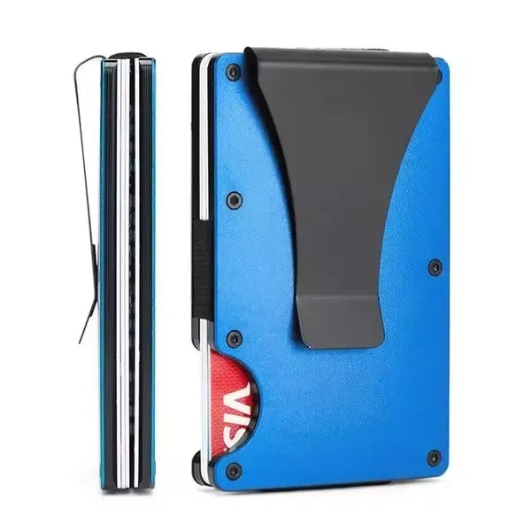 Minimalist Aluminum Metal Wallet