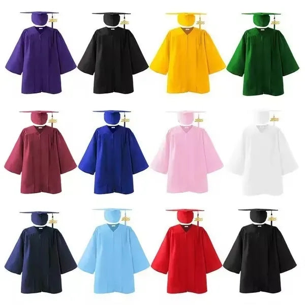 Graduation Cap Gown 2022 Tassel Matte for Bachelor