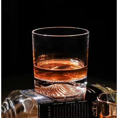 Ice Mountain Whiskey Glasses 9 Oz