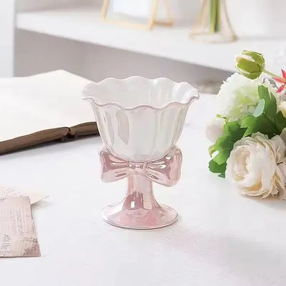 Ceramic Pearl Glazed Ice Cream Cup