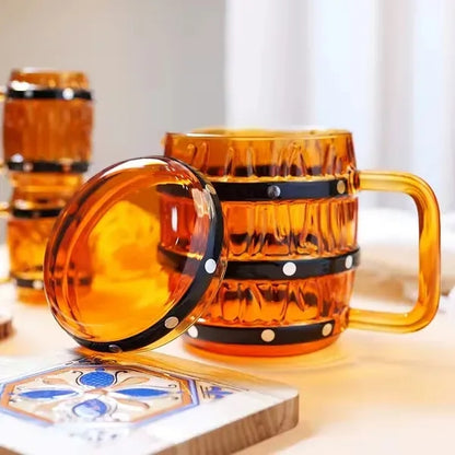 16oz Pirate Barrel Beer Mug