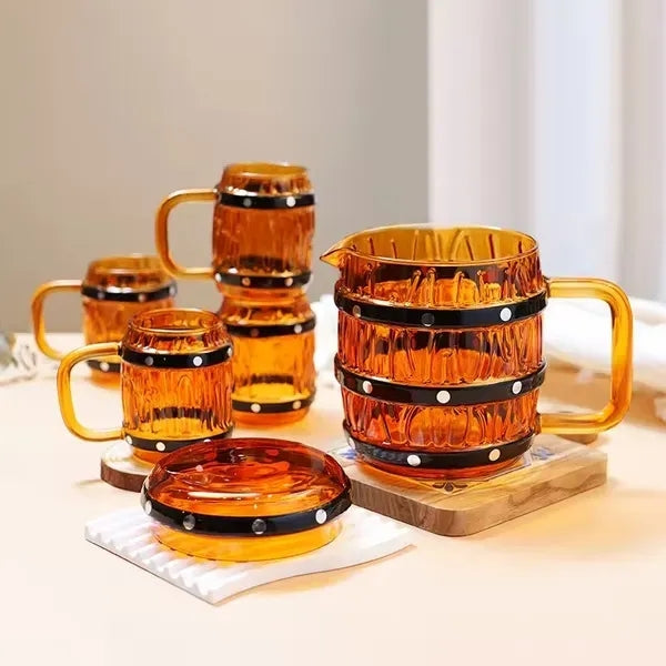 16oz Pirate Barrel Beer Mug