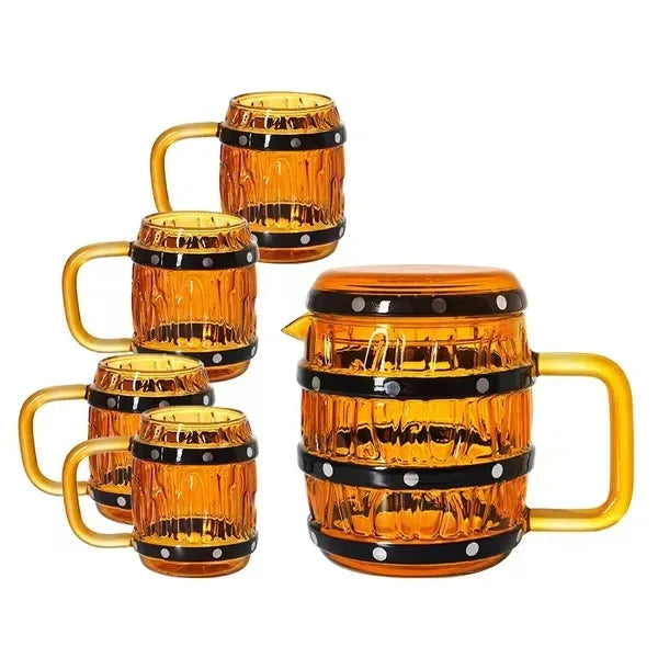 16oz Pirate Barrel Beer Mug