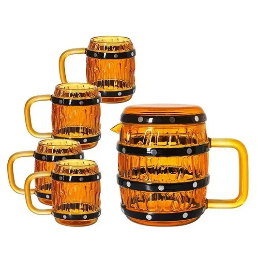16oz Pirate Barrel Beer Mug