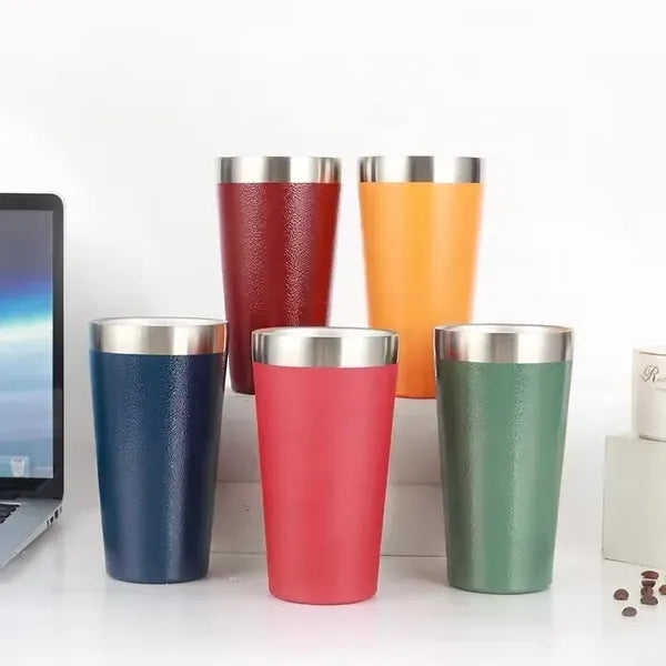 16oz The Stacking Beer Pint Matte Black