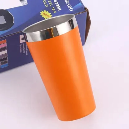 16oz The Stacking Beer Pint Matte Black
