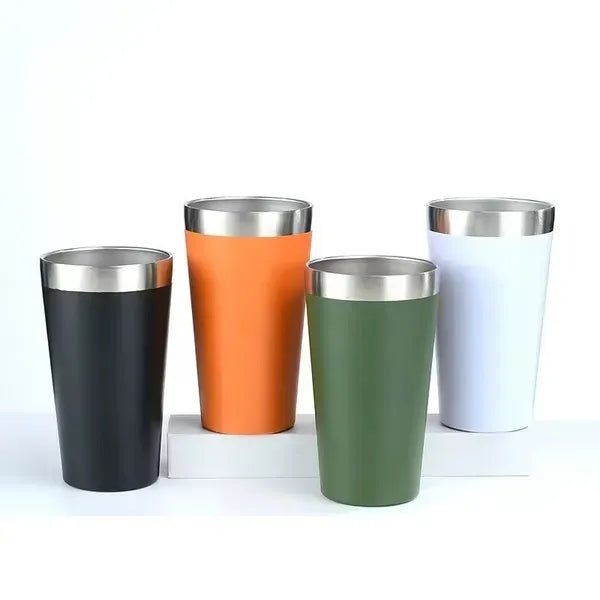 16oz The Stacking Beer Pint Matte Black