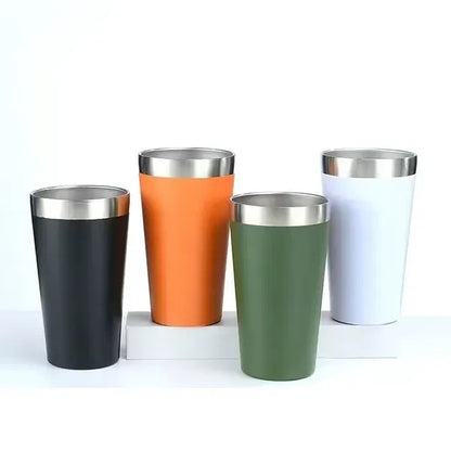 16oz The Stacking Beer Pint Matte Black