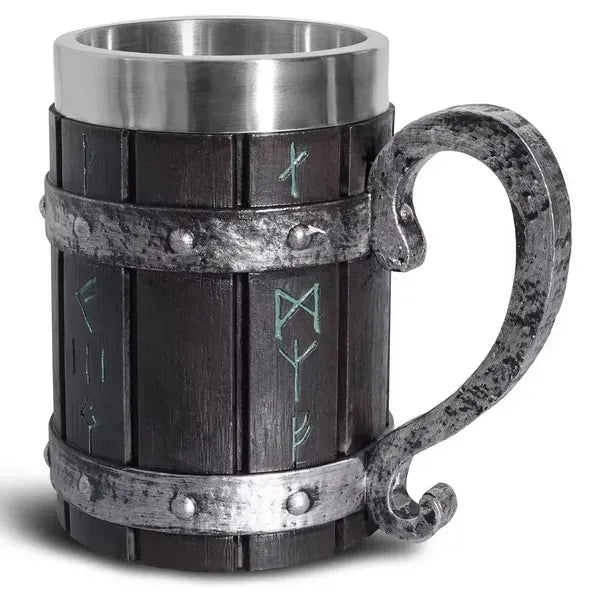 Nordic Viking Rune Beer Mug
