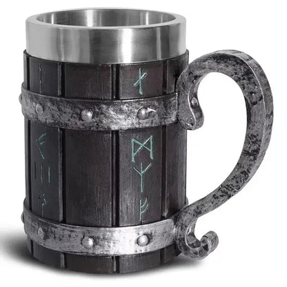 Nordic Viking Rune Beer Mug