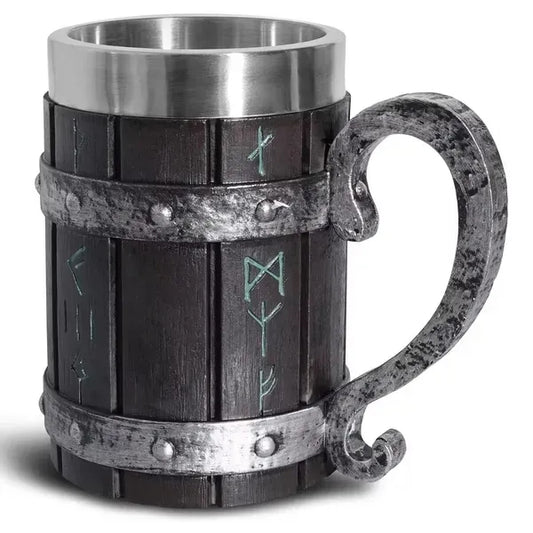 Nordic Viking Rune Beer Mug