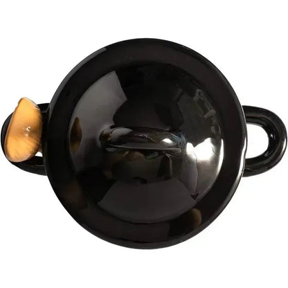 Witches Broth Cauldron Ceramic Bowl
