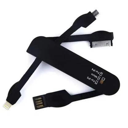 Pocket Knife 4 In 1 Micro Usb Charging Cable