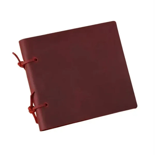 Genuine Leather Strap Notebook