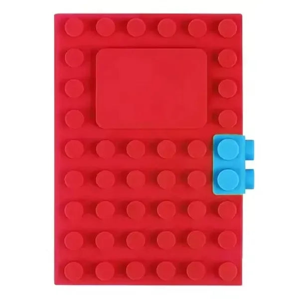 Silicone Cover Building Block Notebook