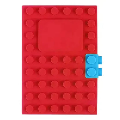 Silicone Cover Building Block Notebook
