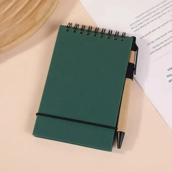 Recycled Jotter Notepad With Paper Pen