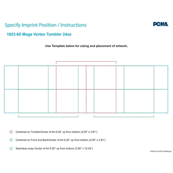 Mega Vortex Tumbler 24oz