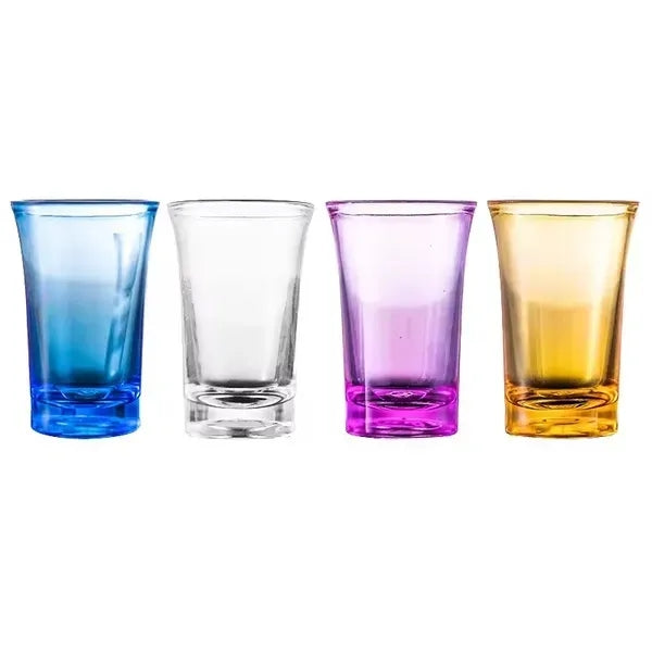 1.2oz Acrylic Colorful Shot Glasses