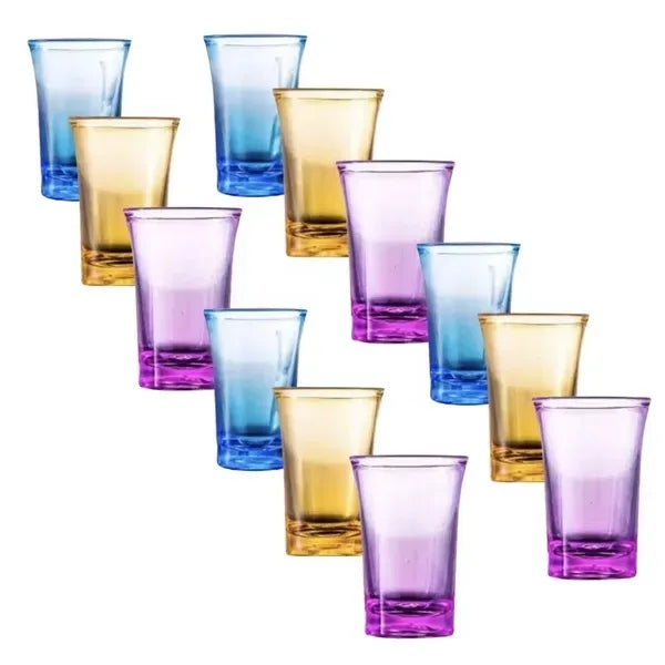 1.2oz Acrylic Colorful Shot Glasses