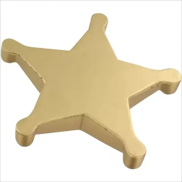 Sheriff'S Badge Stress Balls