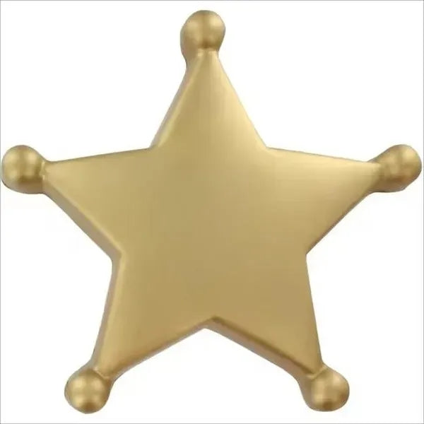 Sheriff'S Badge Stress Balls