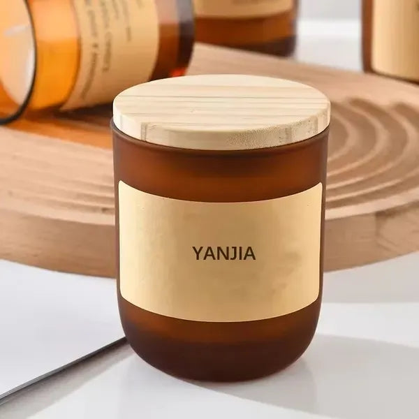 12oz Soy Wax Aromatherapy Candle with Wood Lid
