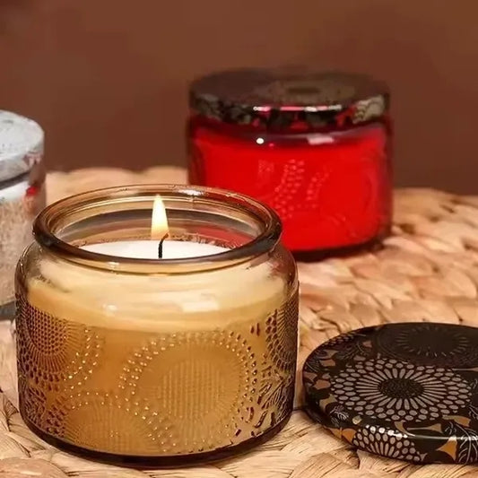 10 Oz. Scented Candle In Jar W/ Lid