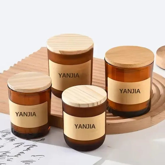 12oz Soy Wax Aromatherapy Candle with Wood Lid
