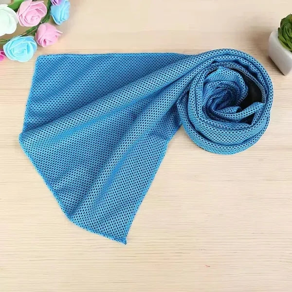 Portable Cooling Towel with Silicone Case