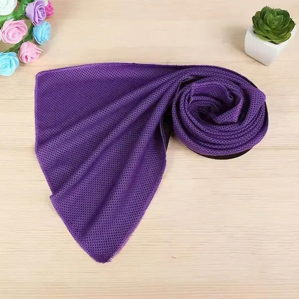 Portable Cooling Towel with Silicone Case