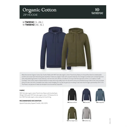 tentree Organic Cotton Zip Hoodie - Men's