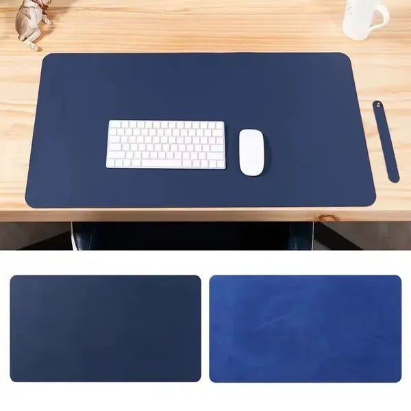 Dual-Sided Leather Desk Pad