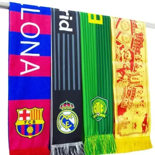 Spandex Knitted Scarf With Fringe