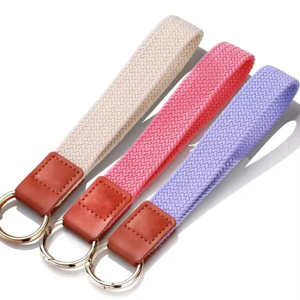 Stretchy Nylon Key Chain