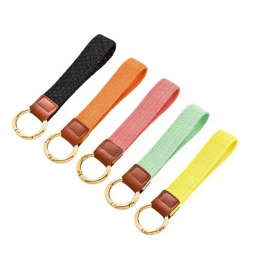 Stretchy Nylon Key Chain